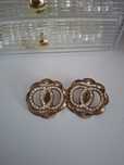Cercei vintage cu clips