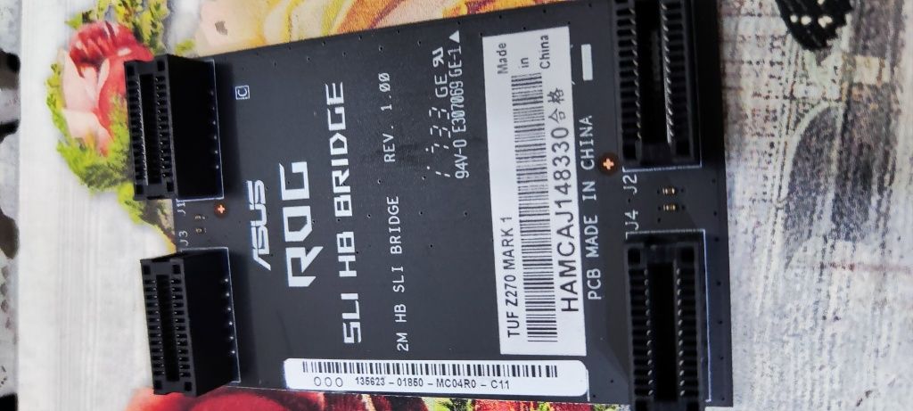 Продавам SLI Bridge Gygabyte / Asus Rog H8 / Asrock H8