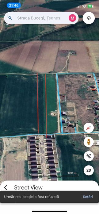 Teren Domnesti Țeghes 10600mp