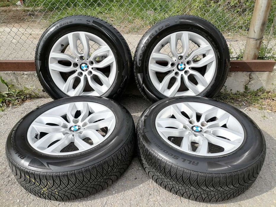 4бр. ОРИГИНАЛНИ BMW джанти със ВСЕСЕЗОННИ гуми GOODRIDE 225/60R17