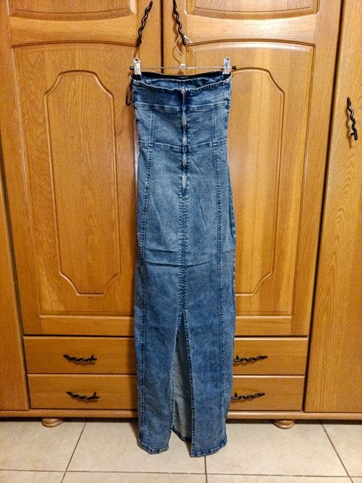 Дамска дънкова рокля на bershka