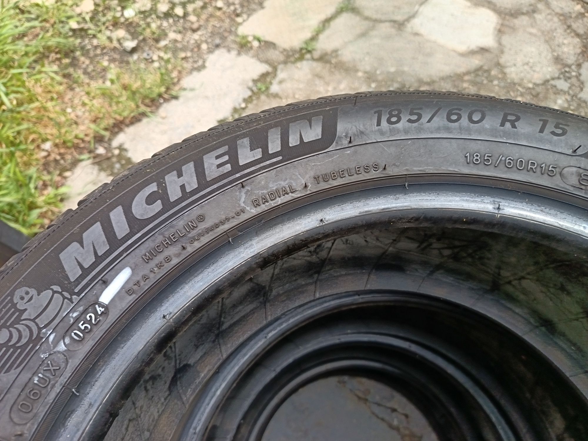 Anvelope vara 185 60 15 Michelin 2024 și 2022 5mm