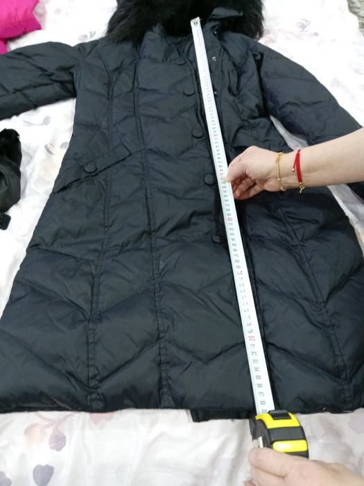 Продавам почти ново дамско яке с естествен гъши пух