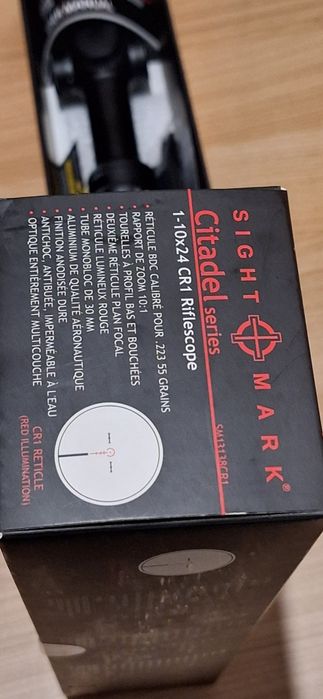 Sightmark Citadel 1-10×24 CR1 Нова професионална американскаHDR оптика