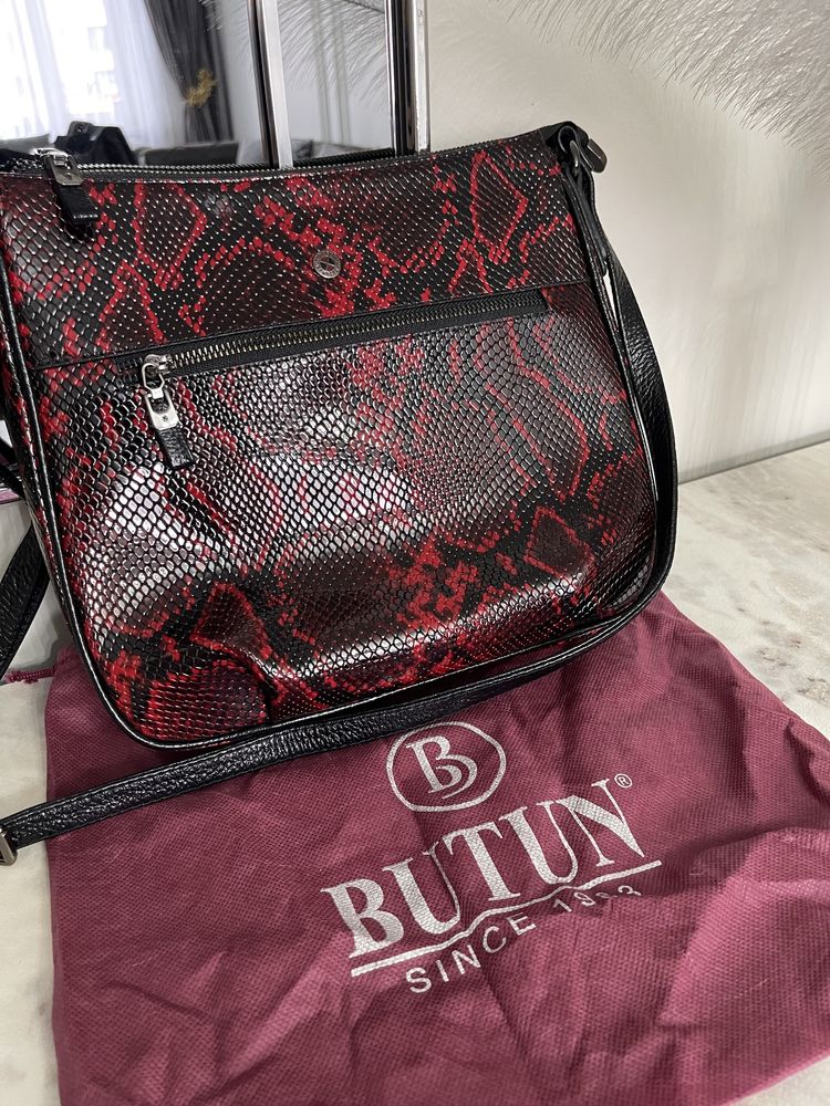 Кожанная сумка Butun