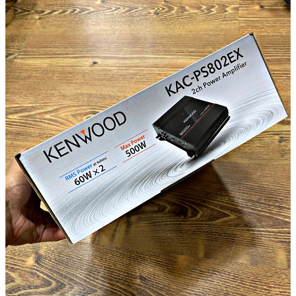 Yangi!Новый!Kenwood 500w KAC-PS802EX 2-канальный усилитель(2 kanal)