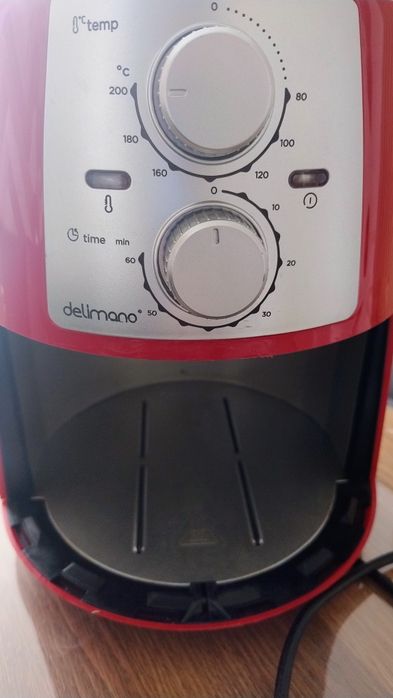 Delimano Air Fryer Pro Red