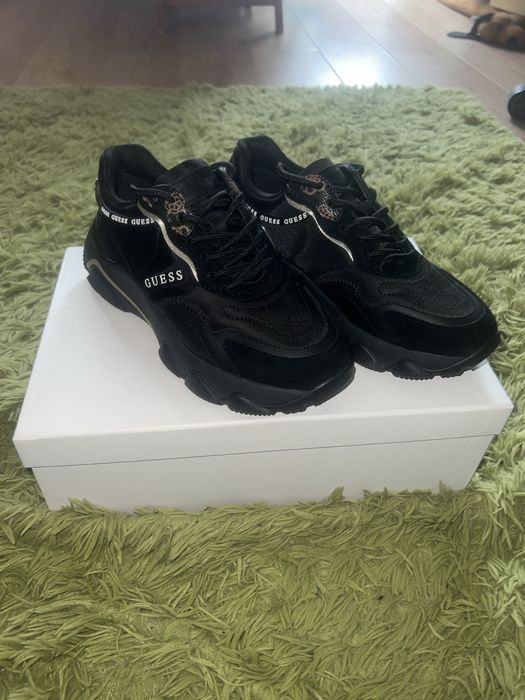 Обувки Guess Fl7mic Fal12 черни