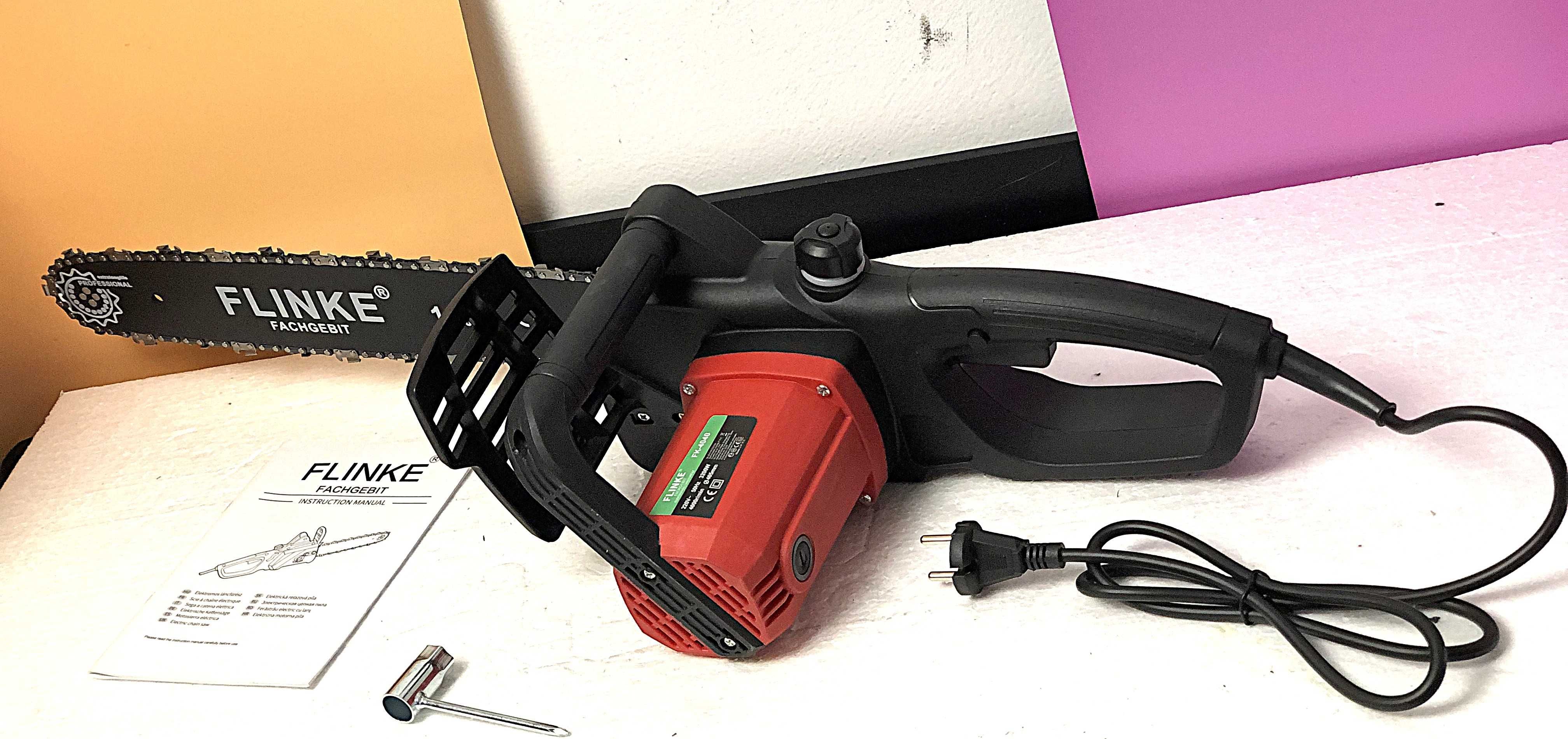 Drujba electrica 3200W, lama 40 cm, ungere automata!