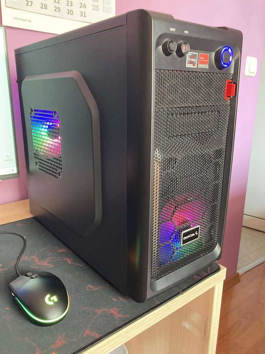 Геймърски компютър INTEL CORE I5, AMD RADEON R9 280, 16GB, SSD, Win 11
