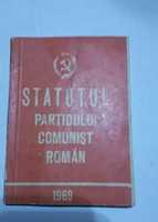 Carte Statutul Partidului Communist Roman 1969