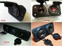 Turism sportiv panou USB mufa rulota priza 12V voltmetru