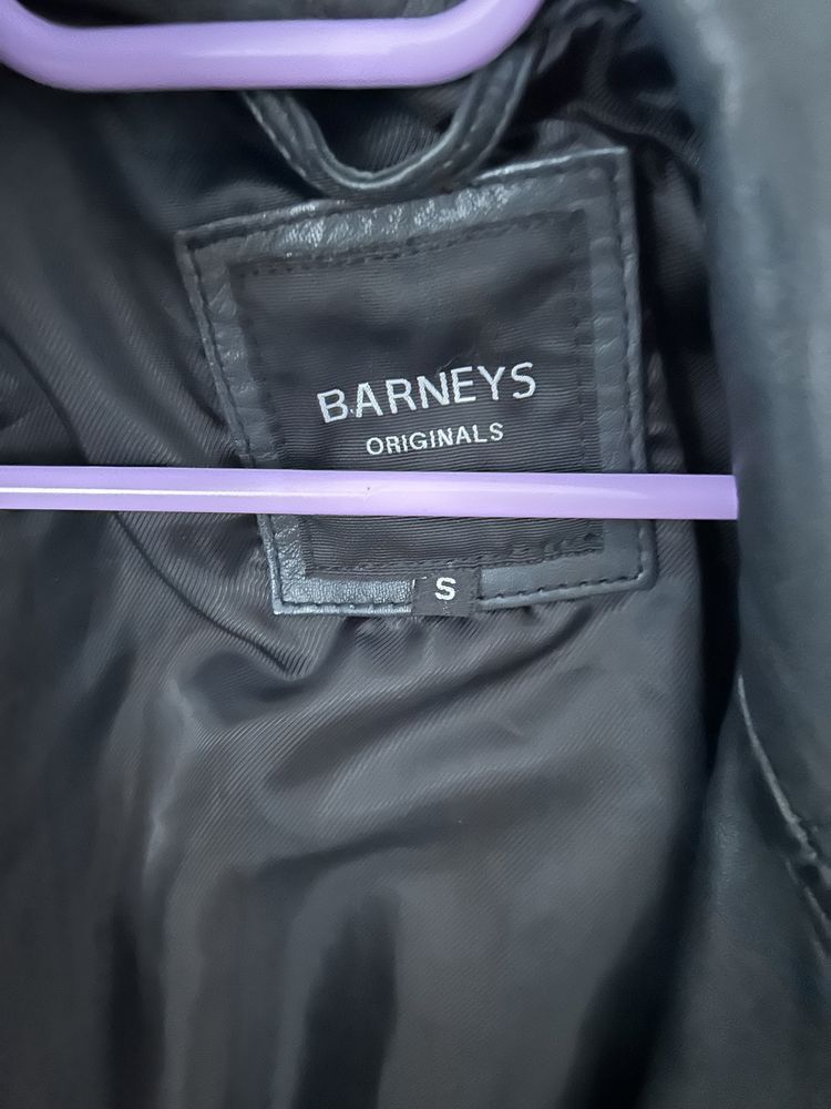 Jacheta de Piele Barbati Barneys