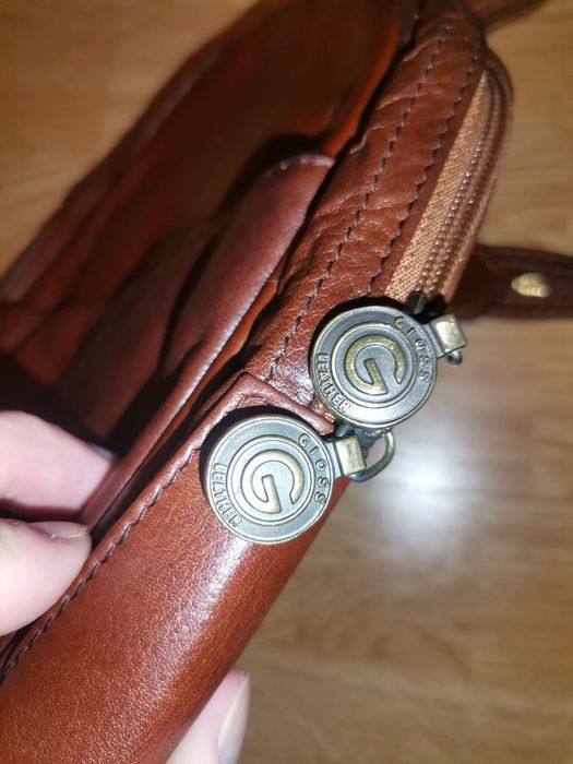 Geanta Borseta Rucsac Piele Gioss Leather Calitate Italy