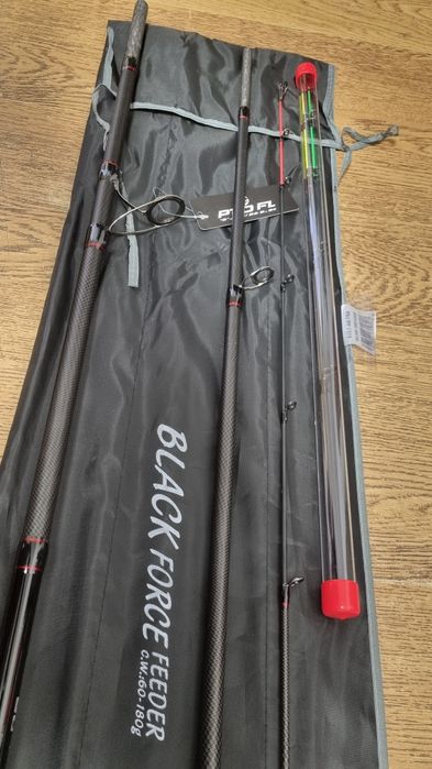 Lanseta Feeder FL BLACK FORCE 4.20 Actiune 60-180G