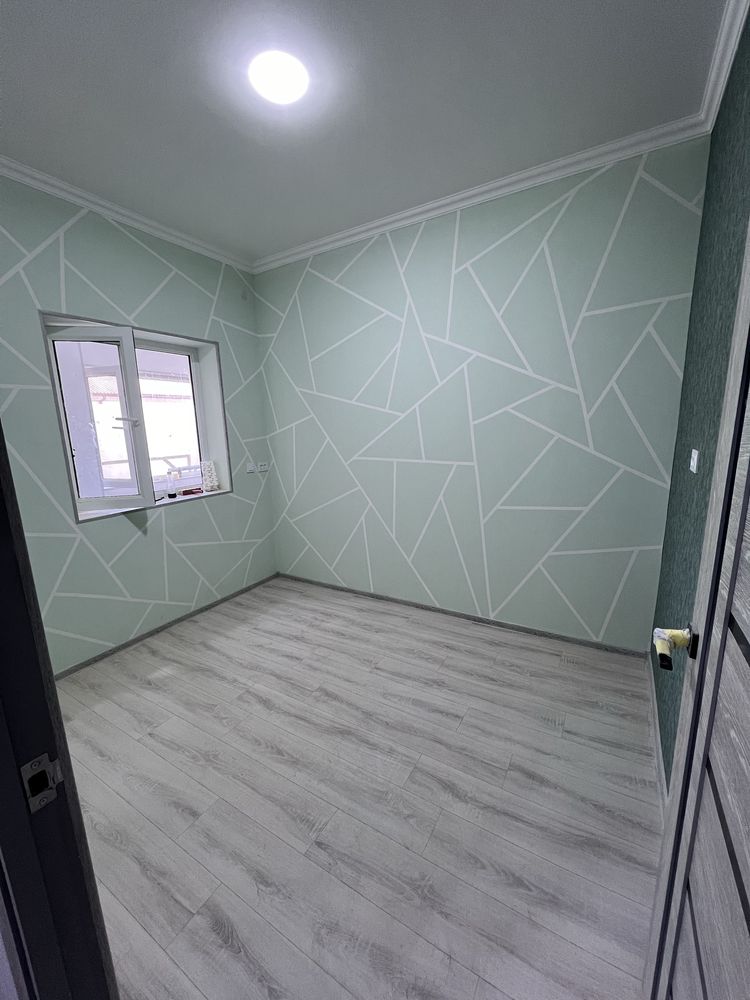 Продается новый дом с ремонтом 3 комнаты 1.2 сотки (джакурганская)