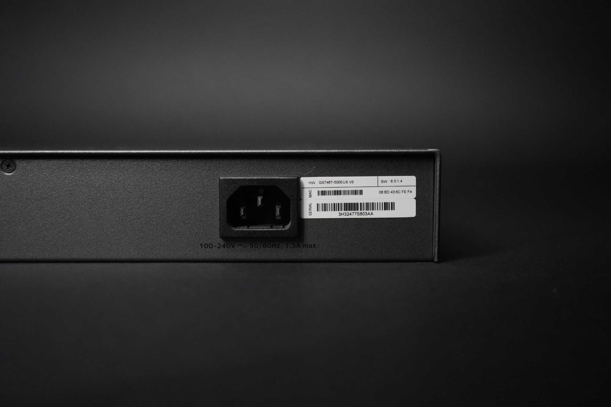 Netgear ProSafe 48-Port Gigabit Smart Switch (GS748T)