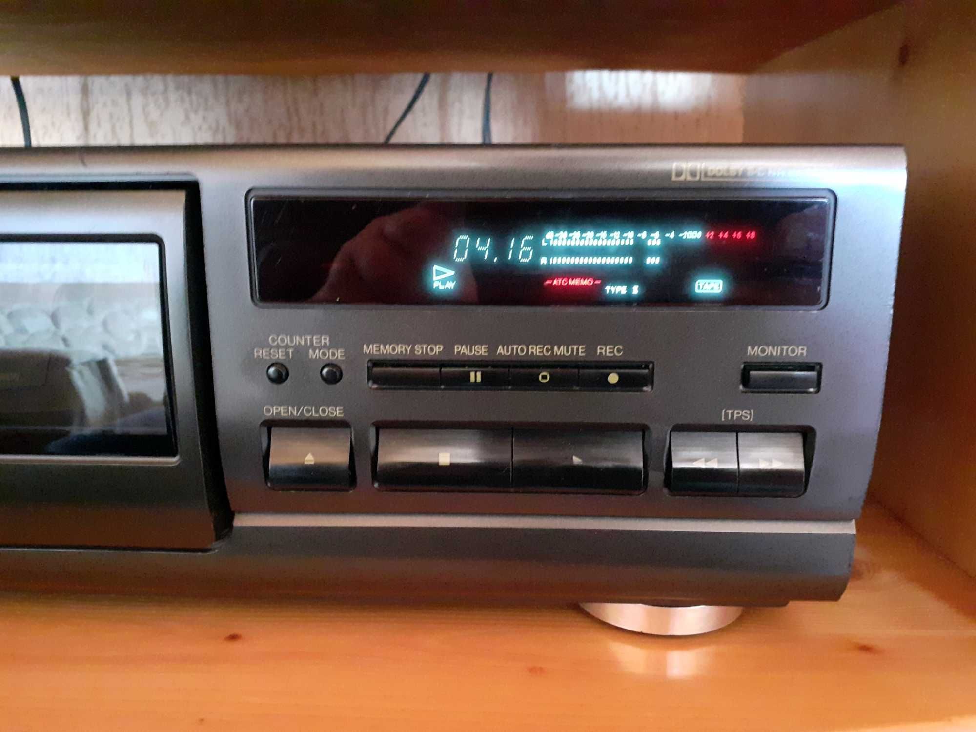 Идеален дек Technics RS-BX 601- 3 глави и 3 мотора-Японски ,като Нов