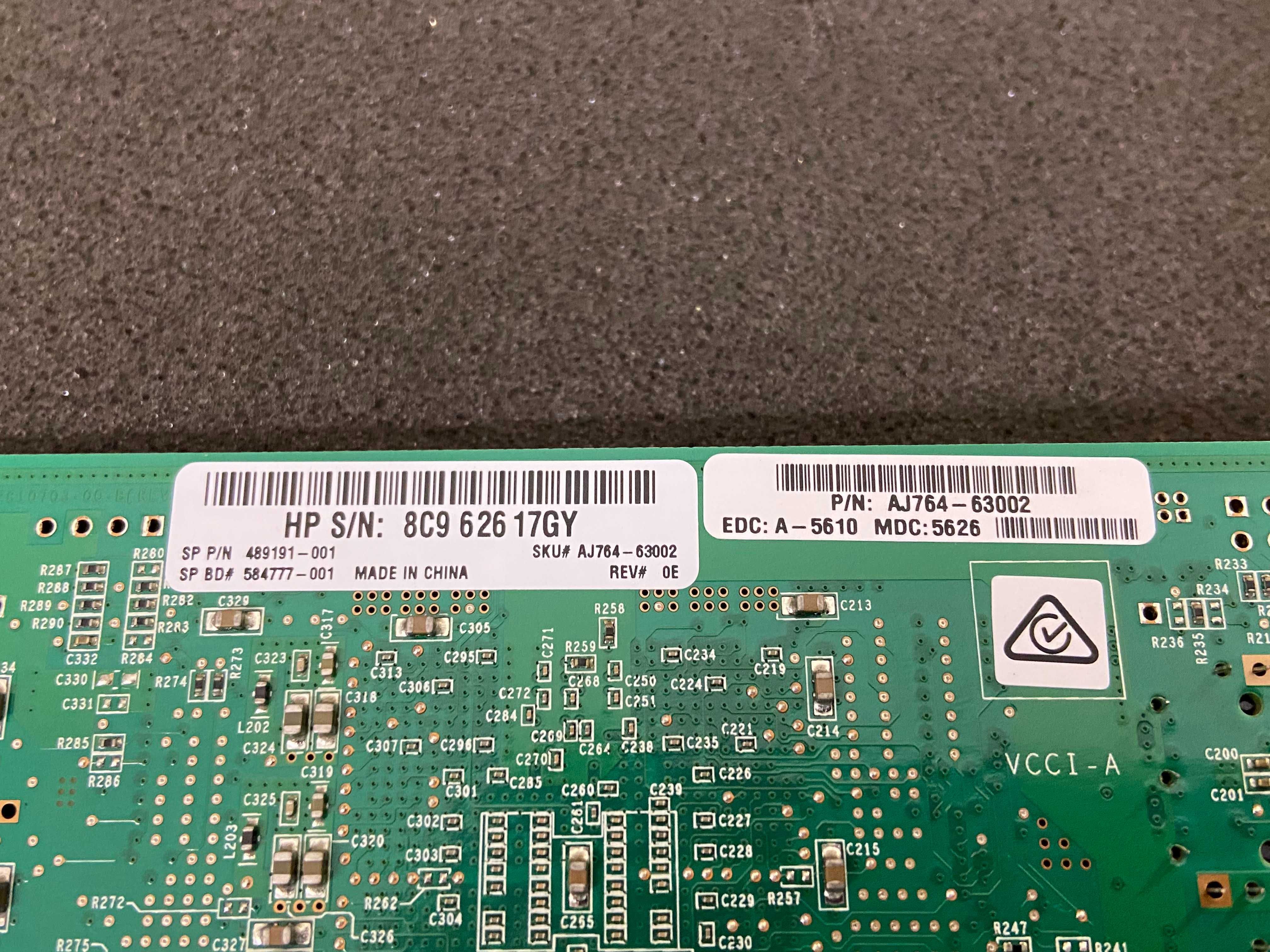 QLogic QLE2562 8Gb Dual Port Fibre Channel HBA адаптер