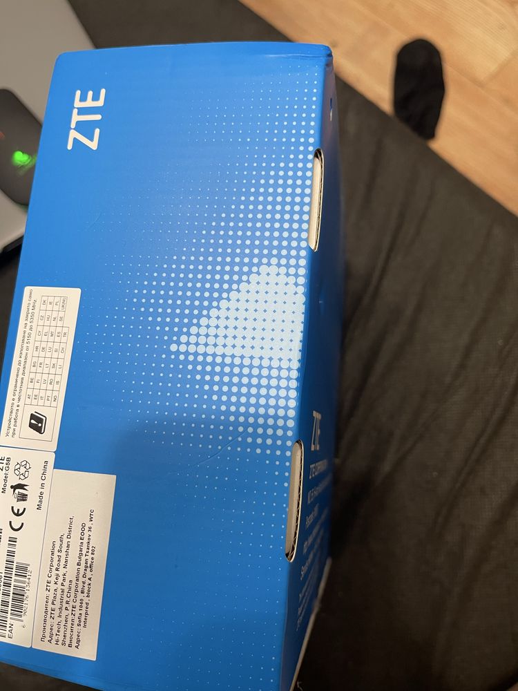 Чисто нов рутер ZTE G5B