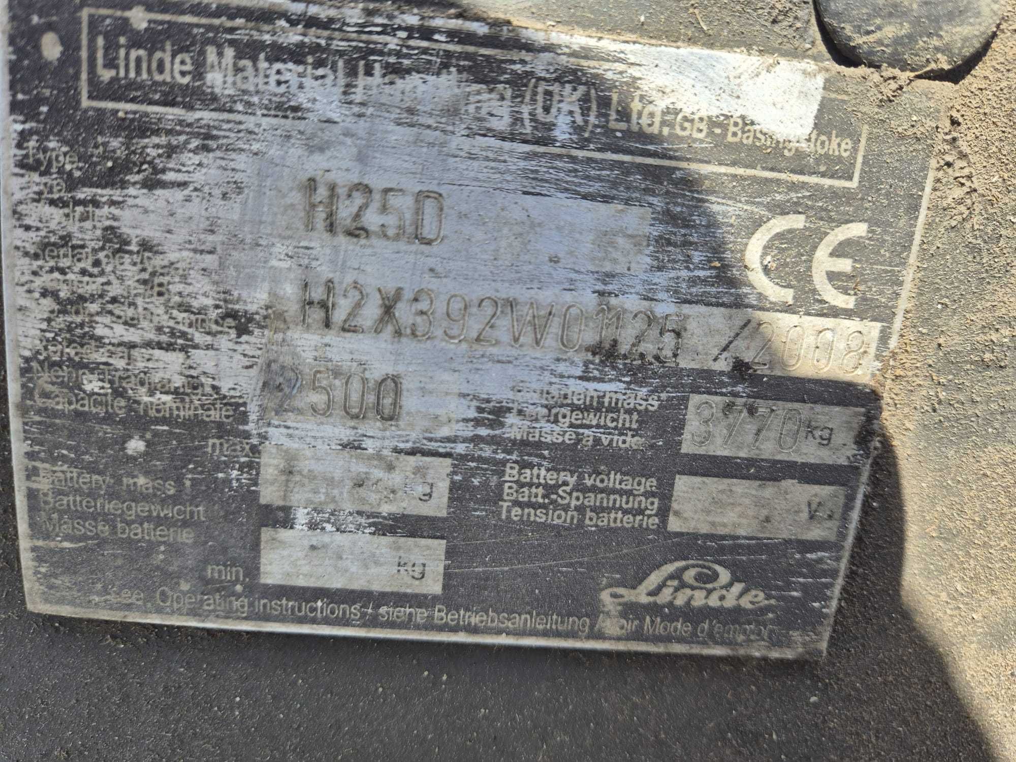 Motostivuitor Linde H25