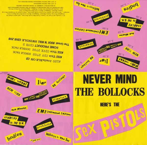 CD Sex Pistols - Never Mind The Bollocks Here's The Sex Pistols 1977