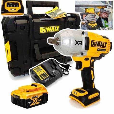 Акумулаторен ударен гайковерт DeWALT DCF900P1T, 18 V, 1898 Nm, 1/2"
