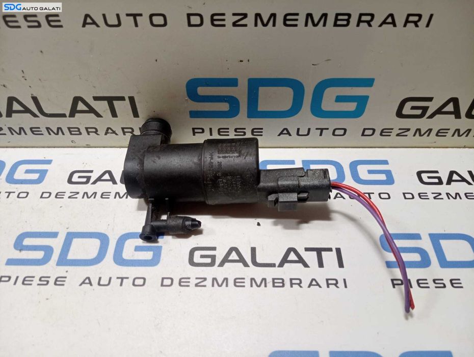 Pompa Motoras Vas Rezervor Lichid Stropgel Parbriz Renault Clio 3 2005 - 2009 Cod 9641553880 9641553980 [M5488]