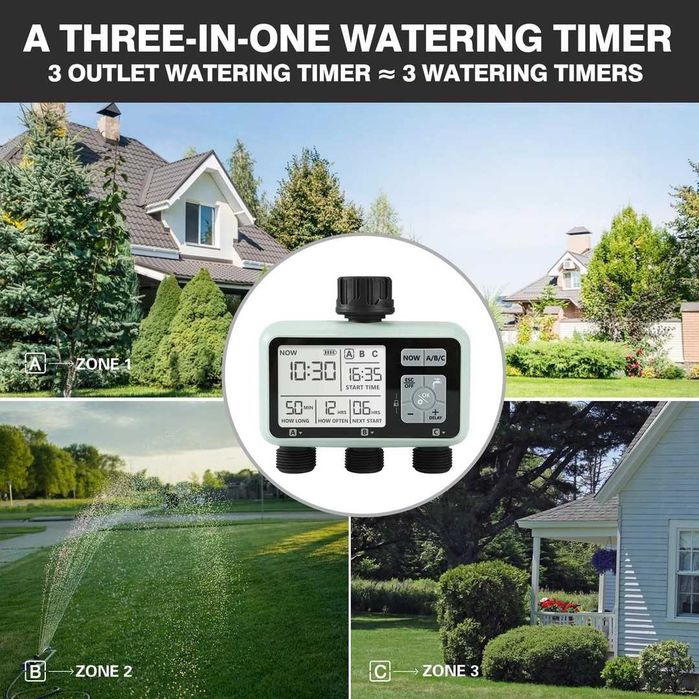 Temporizator de apă Computer pentru irigații  programator irigatii