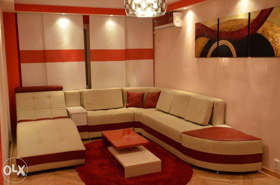 Canapea living Mihaela - piele naturala