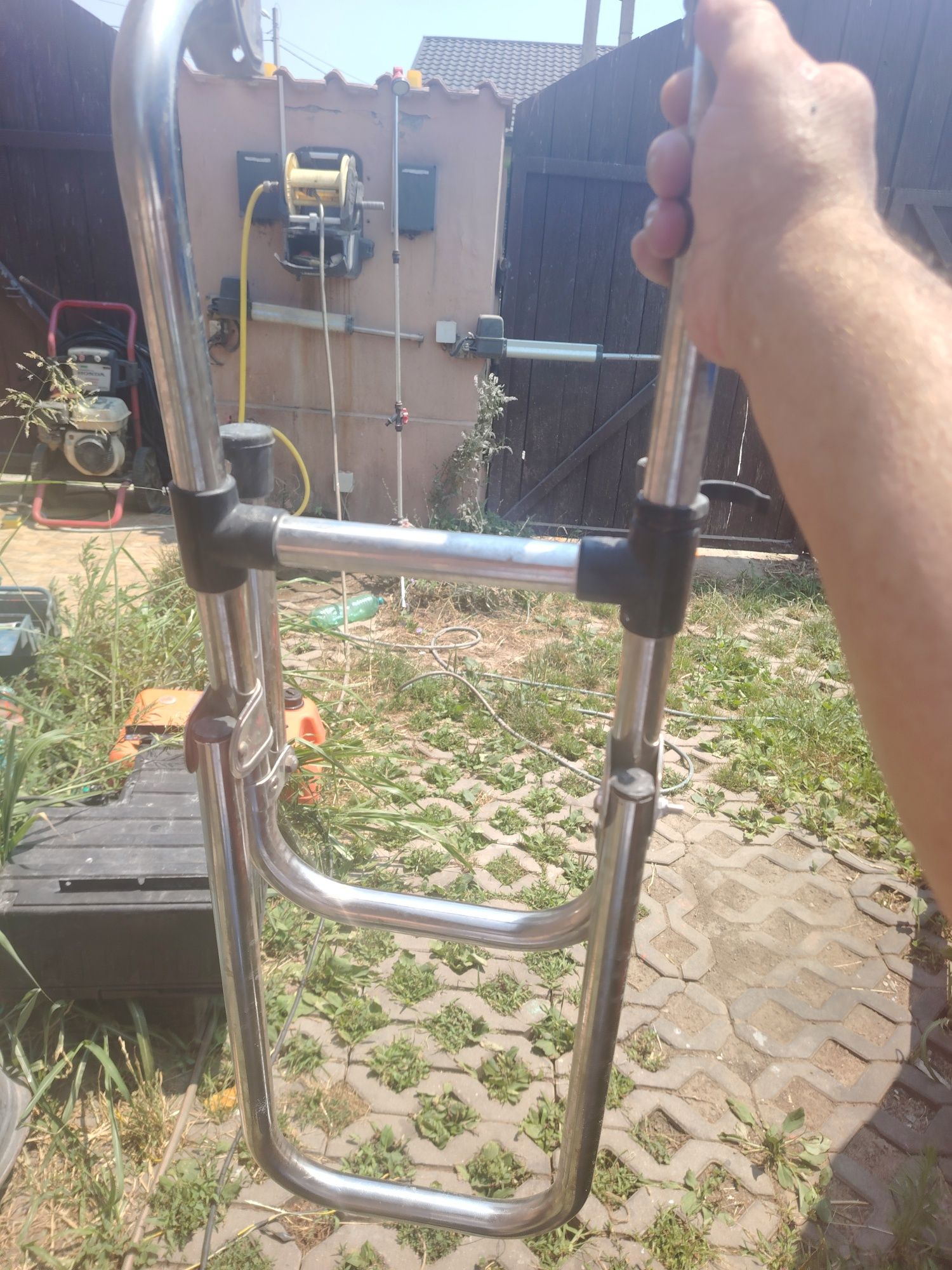 Scara barca inox
