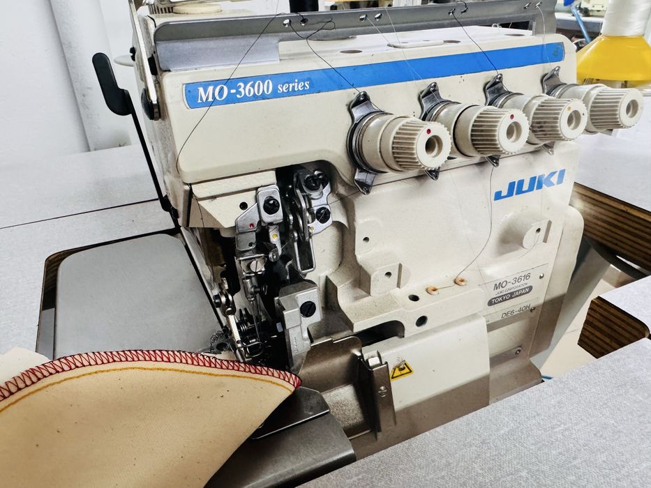 Masina de surfilat 5 fire  JUKI 3600 la 230 V