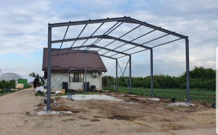 Vand structura metalica pentru hala de 8 X20X4 metri confectionata din