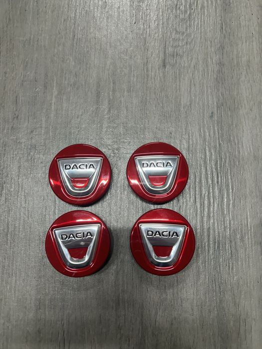 Căpăcele jante aliaj originale Dacia red line