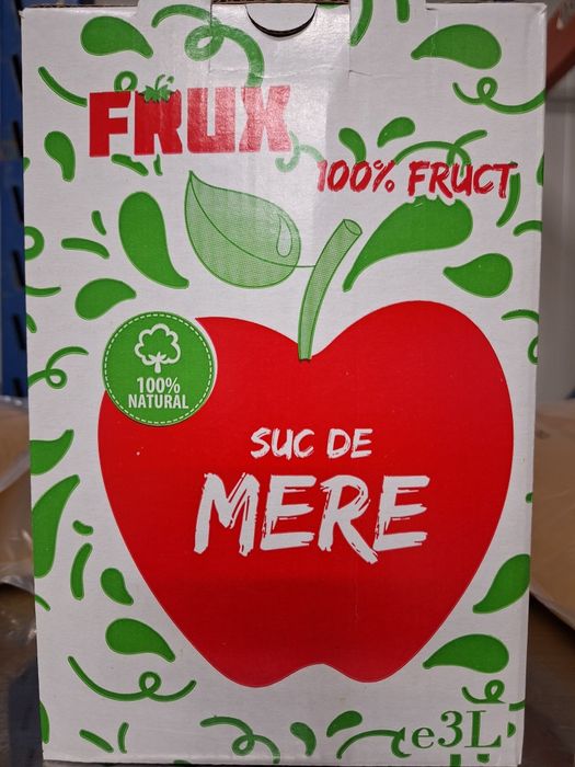 Vând suc de mere natural