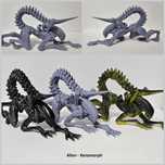 Figurine machete print 3D, Star Wars, Dungeons and Dragon, Warcraft