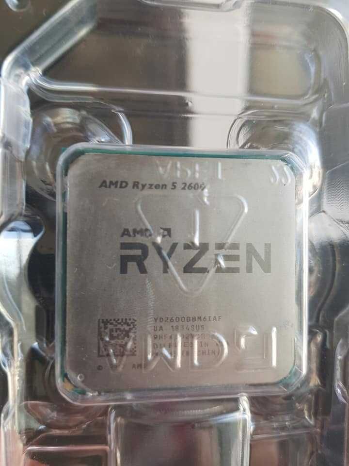 AMD Ryzen 5 2600 + original cooler