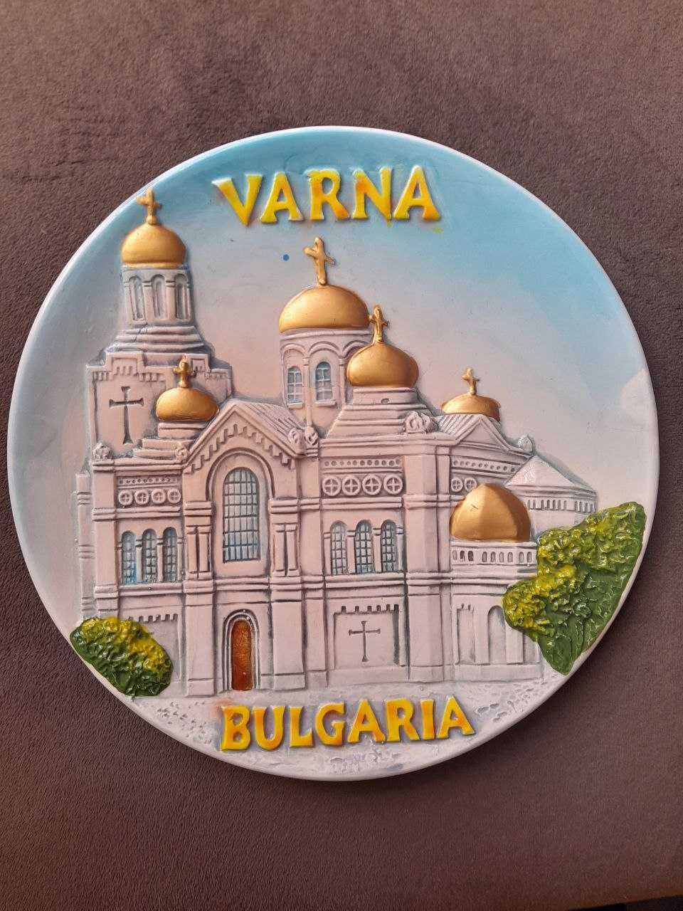 Сувенирна декоративна чиния – Варна, България