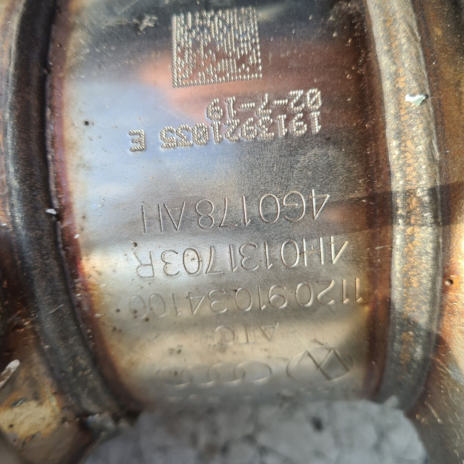 DPF дпф ауди 3.0тди audi 3.0tdi 245кс