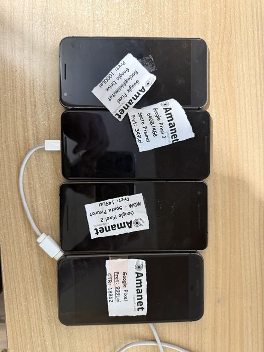 Google Pixel 1 2 3 64G 4GB RAM Spate Fisurat Perfect Functional