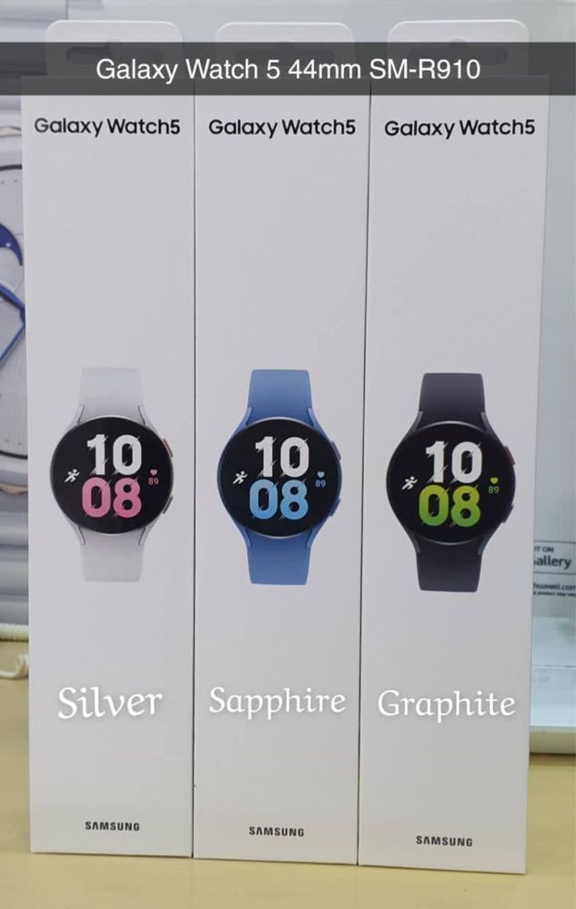 Samsung Watch 5 and 5 Pro