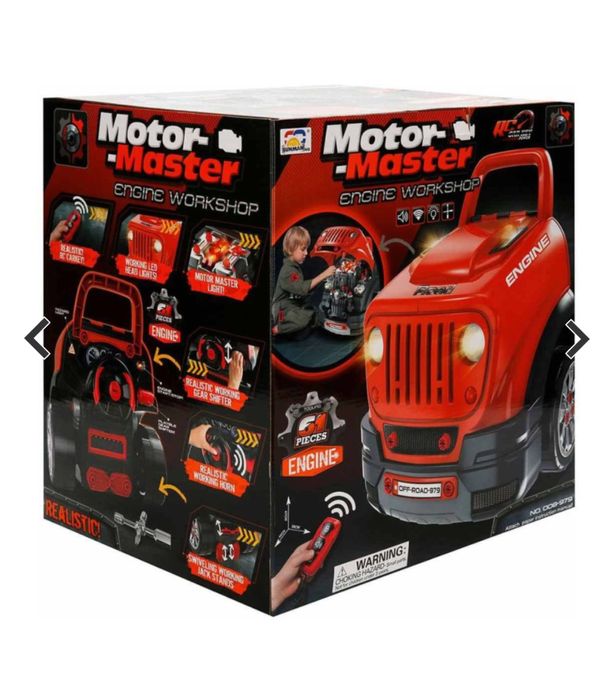 Set interactiv de reparatii Motor-Master,masinute copii,  jucarii