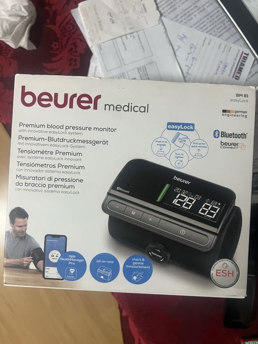 Tensiometru beurer medical BM81 easy Lock