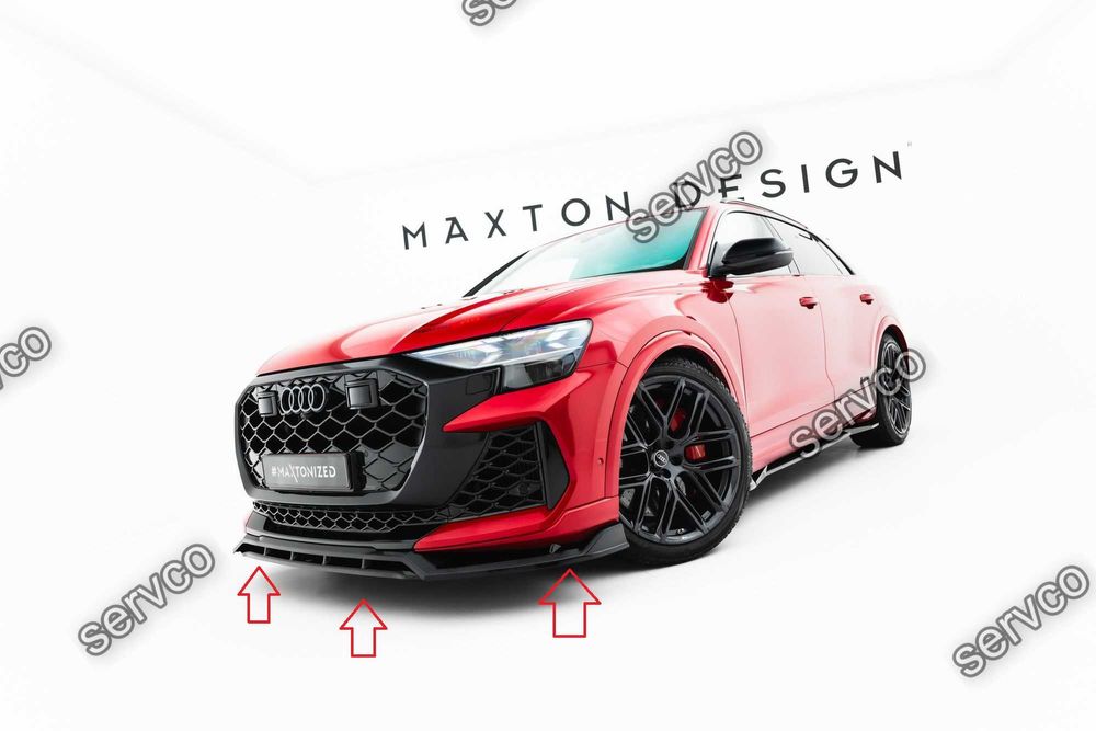Prelungire bara fata Audi RSQ8 Mk1 Facelift 2023- v6 - Maxton Design