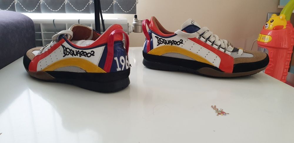 DSQUARED2 Leather Made in Italy Womens Size 37/24см ОРИГИНАЛ!