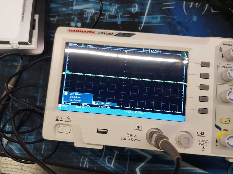 Osciloscop portabil 10MHz / osciloscop  digital 2 canale 110MHz
