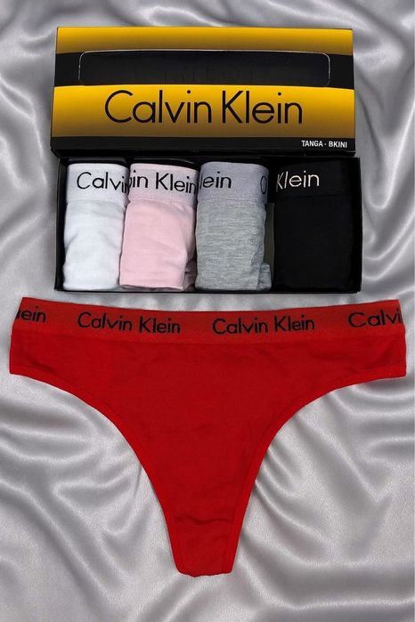 Chiloti tanga victoria S ck tommy 5 la set