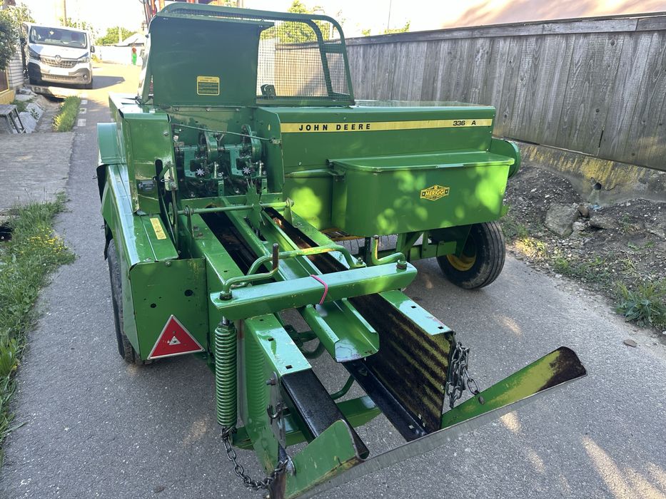 Presa balotiera john deere 336 A impecabila ca noua ORIGINALA