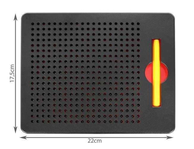 Дъска с магнитни топчета и писалка с магнит