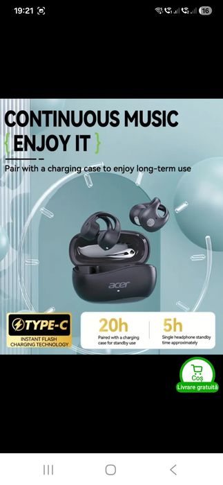 Casti Ear Ciip Acer